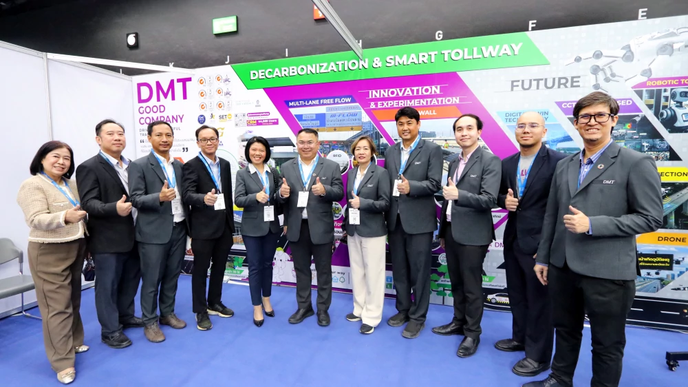 DMT และ ASIAM ร่วมงาน The Roads & Traffic Expo Thailand 2025 พร้อมแชร์องค์ความรู้ด้านบริหารจัดการทางยกระดับและการบำรุงรักษาโครงสร้างพื้นฐาน