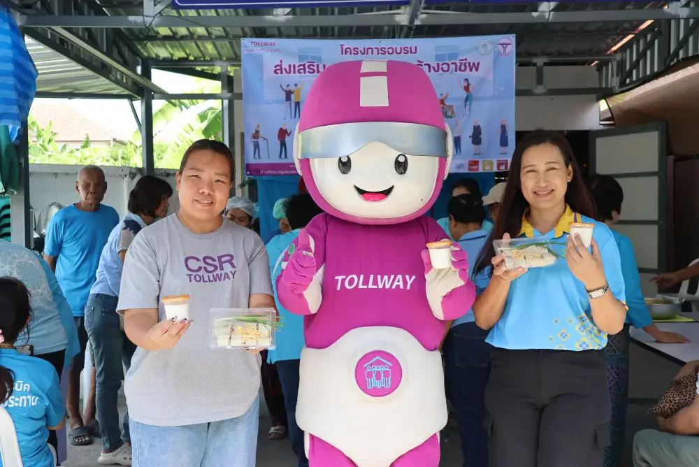 DMT Continues the “Tollway Better Way” Project to Improve the Quality of Life in Don Muang Community