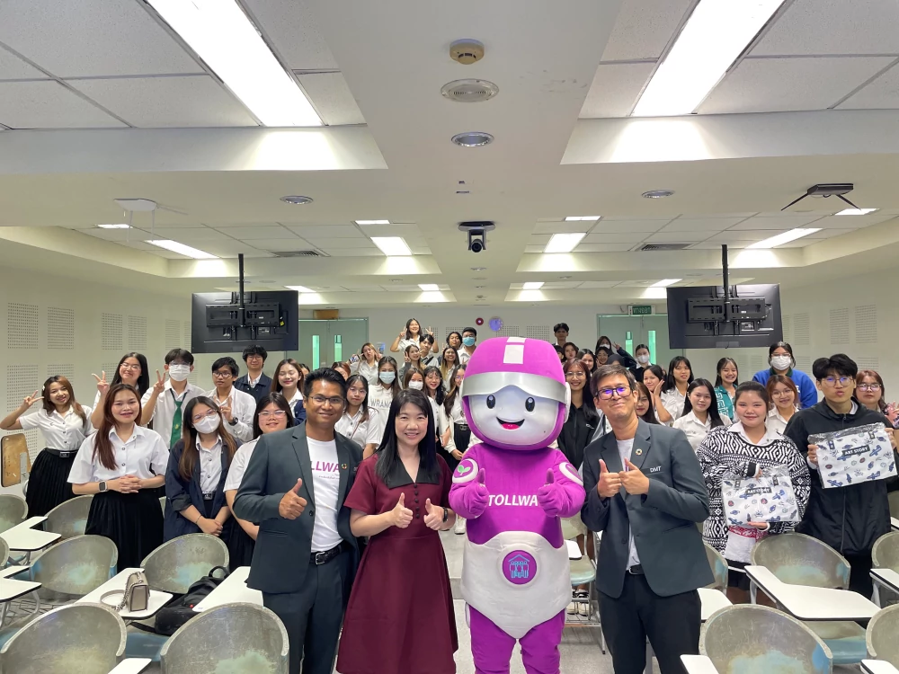 DMT Joins as Guest Speaker at Kasetsart University’s "Branding through PR and CSR" Program